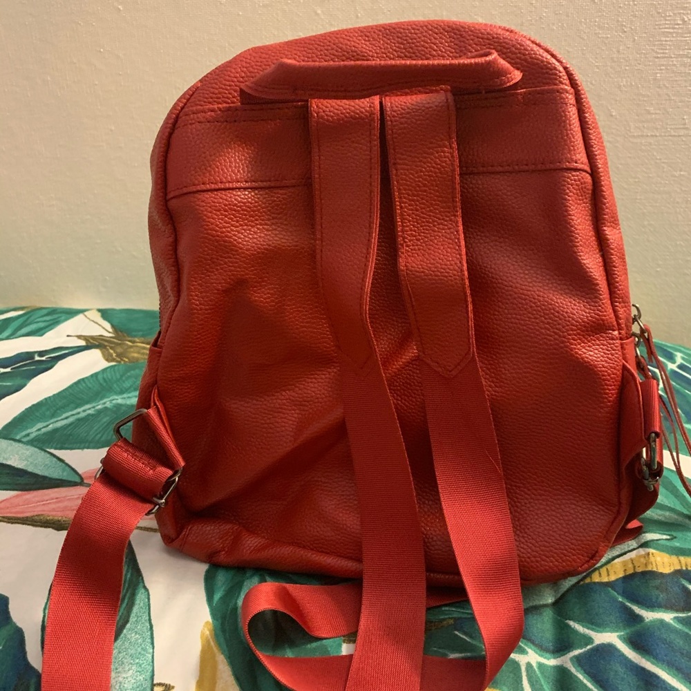 Cute Red Backpack - Picture 4 of 5